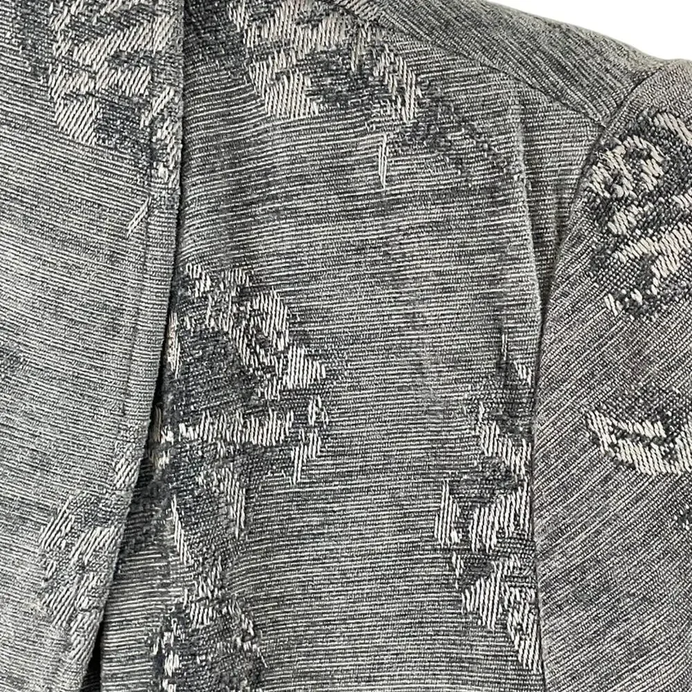 J. Jill Gray Brocade Jacket Size Small